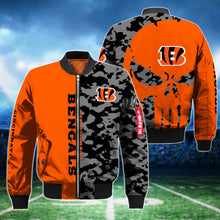 Load image into Gallery viewer, BJKCM04NFL106 - Bomber Jacket - 3D Full Printed