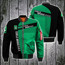 Load image into Gallery viewer, BJKBEL123 - Bomber Jacket - 3D Volledig Afgedrukt