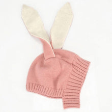 Load image into Gallery viewer, Autumn Winter Toddler Infant Knitted Baby Hat Adorable Rabbit Long Ear Hat Baby