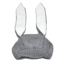 Load image into Gallery viewer, Autumn Winter Toddler Infant Knitted Baby Hat Adorable Rabbit Long Ear Hat Baby