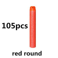 Load image into Gallery viewer, 105pcs 7.2cm soft bullet for children bullets for nerf toy gun
