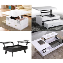 Load image into Gallery viewer, 1 Pair Lift Up Top Coffee Table Lifting Frame Mechanism Spring Hinge Hardware