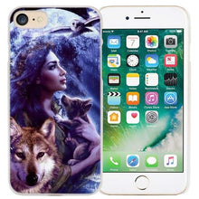 Load image into Gallery viewer, BiNFUL Indian feathers native american Hard Clear Case Cover Coque for iPhone X 6 6s 7 8 Plus 5s SE 5 4s 4 5c