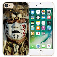 Load image into Gallery viewer, BiNFUL Indian feathers native american Hard Clear Case Cover Coque for iPhone X 6 6s 7 8 Plus 5s SE 5 4s 4 5c