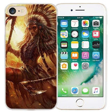 Load image into Gallery viewer, BiNFUL Indian feathers native american Hard Clear Case Cover Coque for iPhone X 6 6s 7 8 Plus 5s SE 5 4s 4 5c