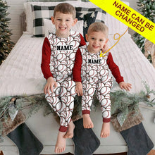 Load image into Gallery viewer, Baseball Pajamas Family 01 , Baseball Matching Christmas Pajamas, Gift For Christmas
