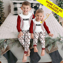 Load image into Gallery viewer, Baseball Pajamas Family 02, Baseball Matching Christmas Pajamas, Gift For Christmas
